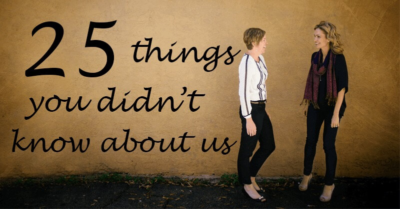25 things you didn’t know about us