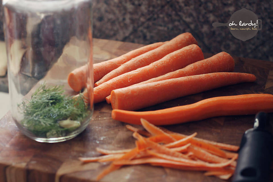 Dilly Carrots – How to Make Pickled Carrots