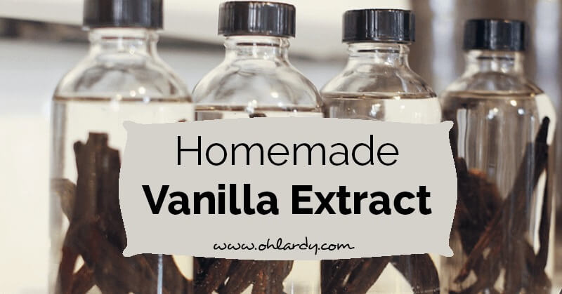 Homemade vanilla extract - ohlardy.com