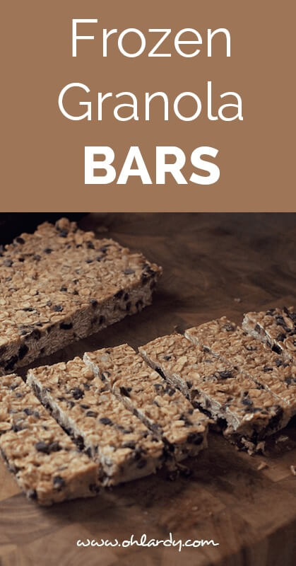 frozen granola bars - ohlardy.com