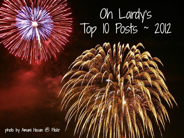 Happy New Year!  Our Top 10 Posts from 2012