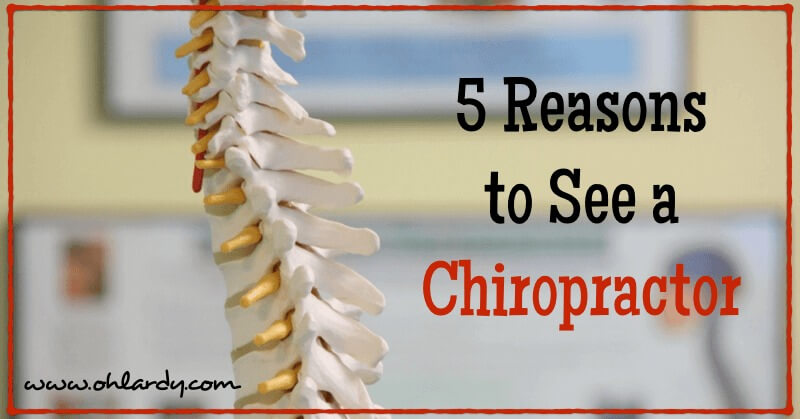 Guest Post: 5 Reasons to See a Chiropractor (Part 1)