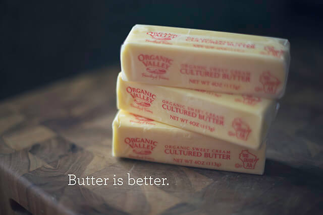 Butter is the Best Alternative to Crisco