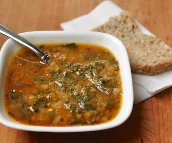 Recipe: Lentil Spinach Soup and What’s in My CSA Box Week 5