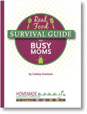 Real Food Survival Guide for Busy Moms - www.ohlardy.com