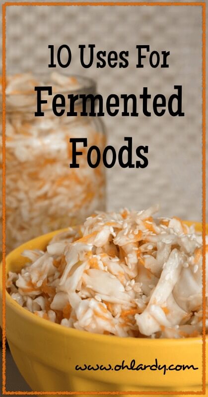 10 Uses for Fermented Foods - www.ohlardy.com
