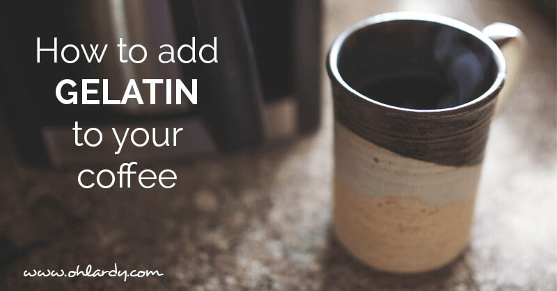 Coffee and Gelatin Drink: How and Why You Should Drink This!