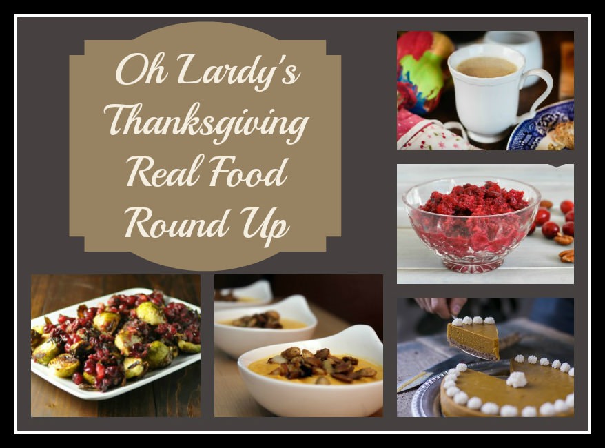 A Real Food Thanksgiving Recipes Roundup