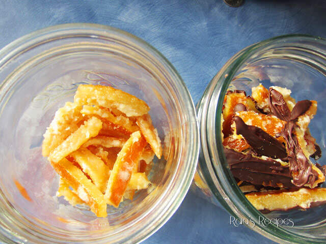 Homemade Candied Fruit Peels
