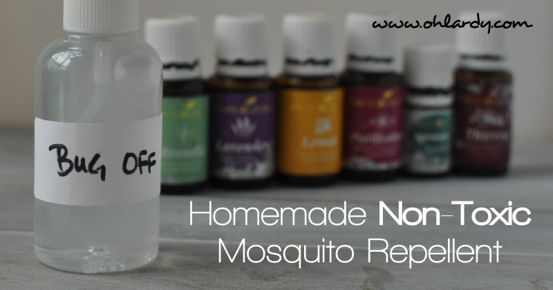 Homemade Non-Toxic Mosquito Repellent - Oh Lardy