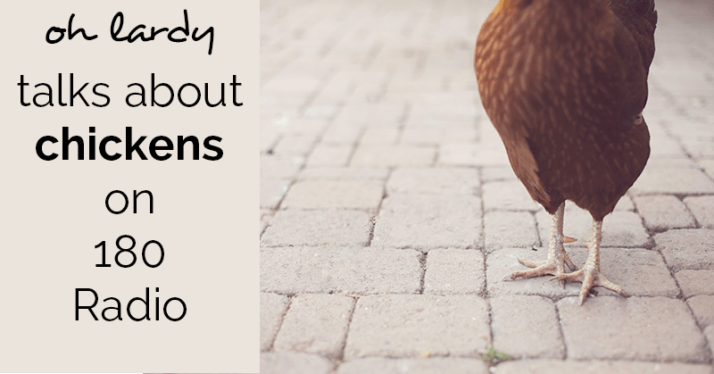 Oh Lardy Talks about CHICKENS!