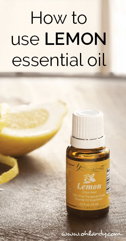 How to Use Lemon Essential Oil - www.ohlardy.com