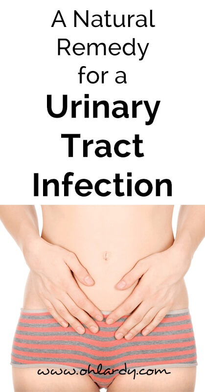 Natural remedy for a urinary tract infection