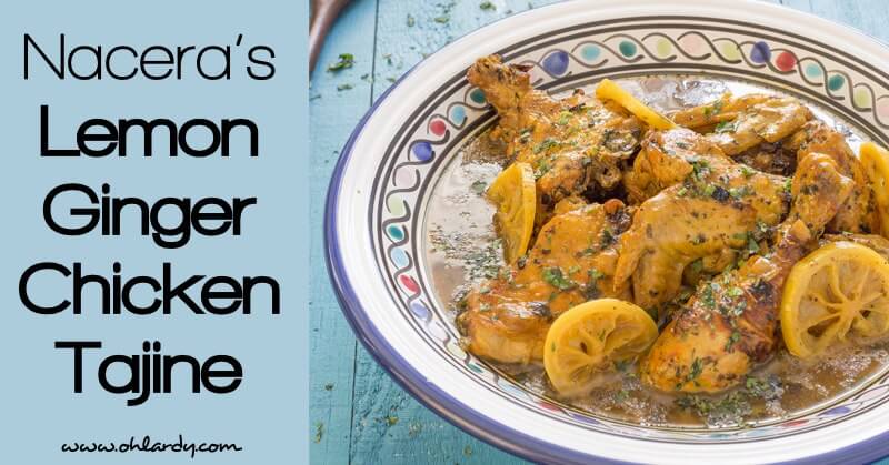 Nacera's Lemon Ginger Chicken Tajine. A delicious recipe from the beautiful new cookbook, Mediterranean Paleo by Caitlin Weeks of GrassFed Girl