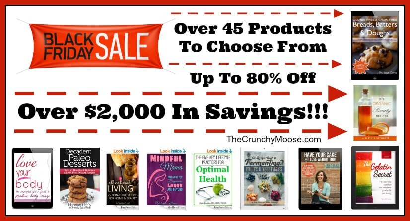 2014’s Amazing Real Food and Healthy Living Black Friday Sale