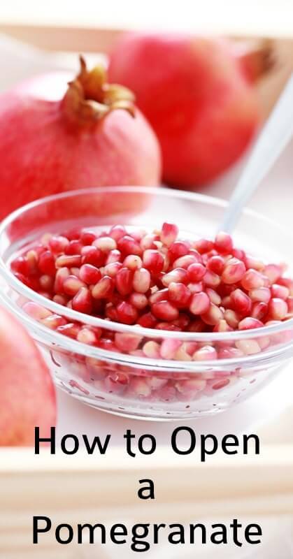How to Open a Pomegranate Easily