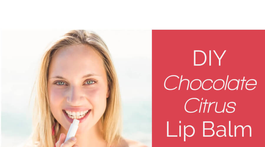DIY Chocolate Citrus Lip Balm - www.ohlardy.com