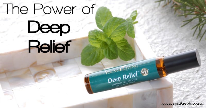 Deep Relief Essential Oil Blend is amazing!