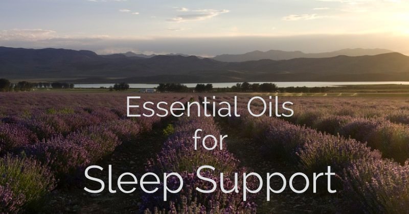 Using Essential Oils for Sleep Support