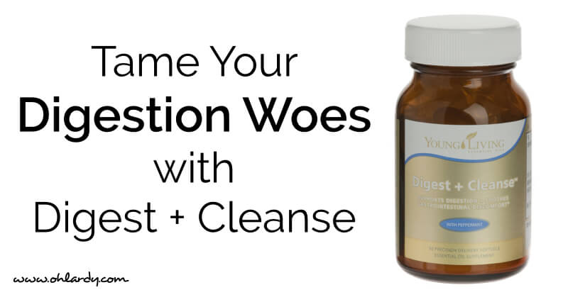 Digest + Cleanse Essential Oil Supplement