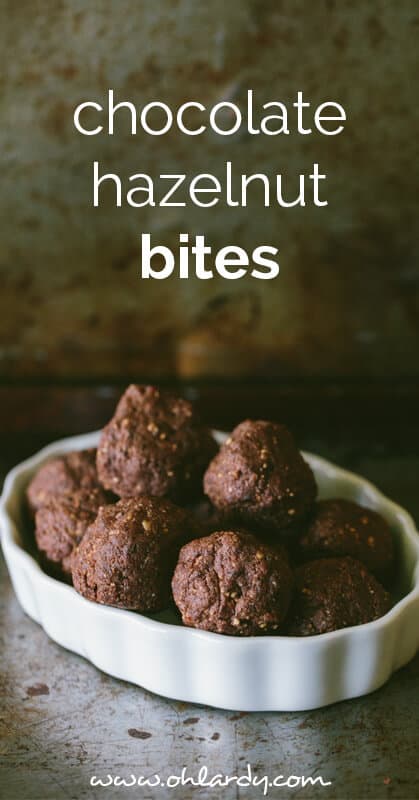 chocolate hazelnut bites - ohlardy.com