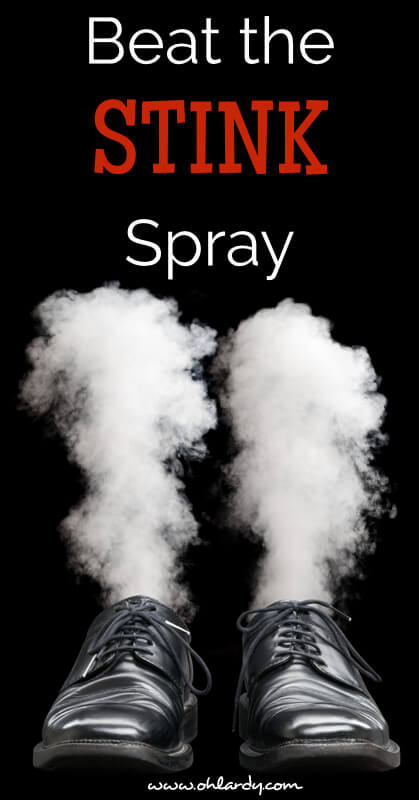 Home Remedy for Stinky Shoes - easy DIY Recipe and a 10% discount! ---www.ohlardy.com