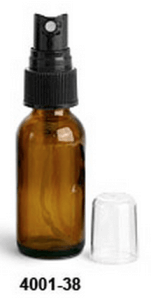 1 ounce glass spray bottle - 10% discount - www.ohlardy.com