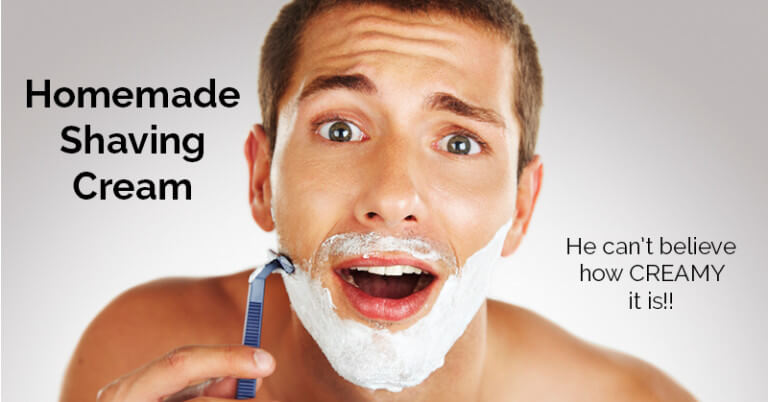 Homemade Shaving Cream