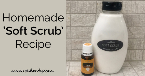 Diy Soft Scrub Recipe Favorite Homemade Cleaners