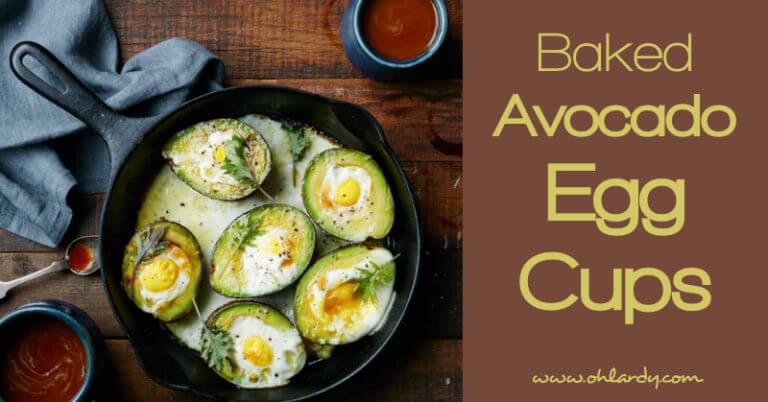 Rise and SHINE: Baked Avocado Egg Cup Recipe (Paleo, Gluten Free)