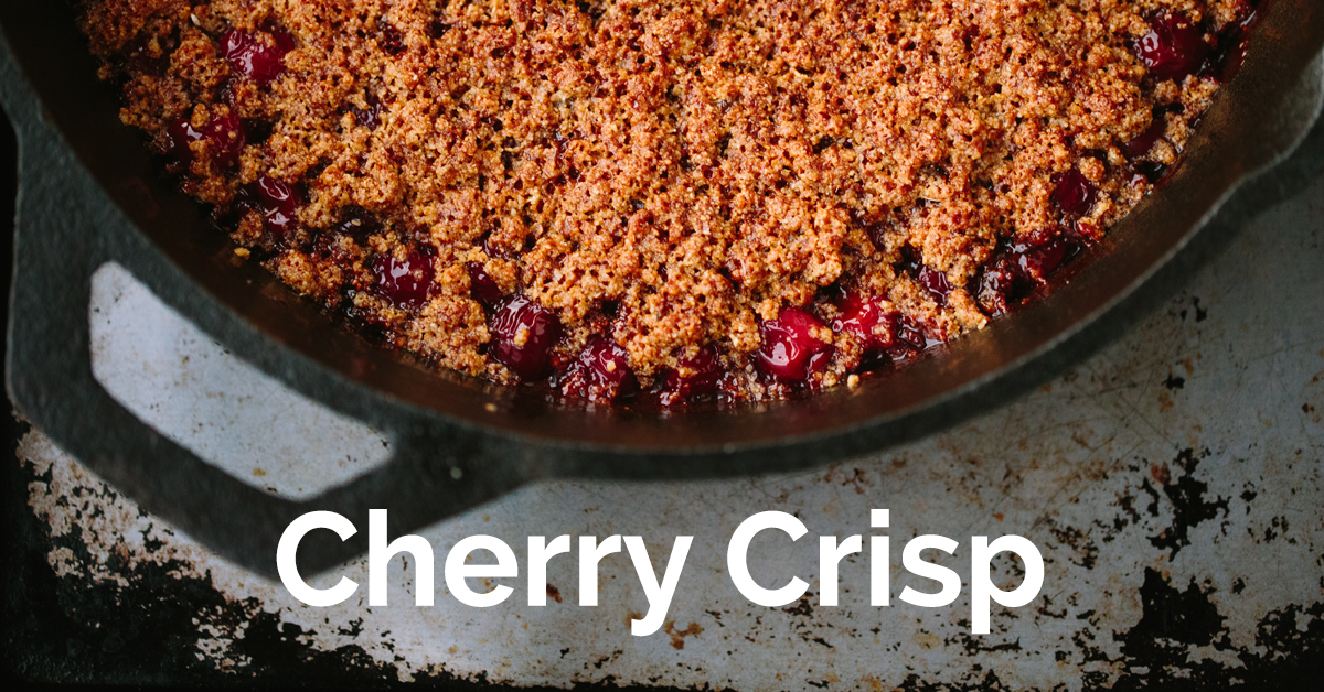 Cherry crisp - ohlardy.com