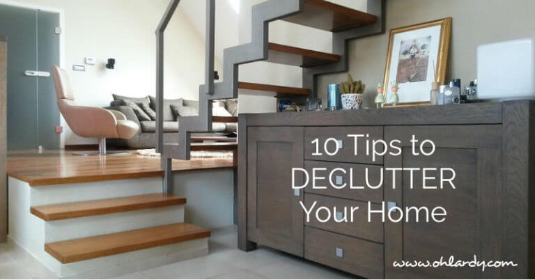 10 Tips to Declutter Your Whole House